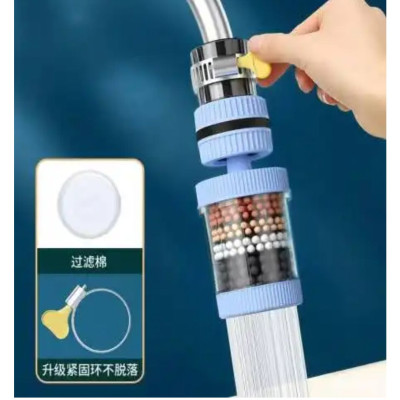 ৩ পিস-6 Layers Water Filter Tap ( 360° রোটেটেবল )